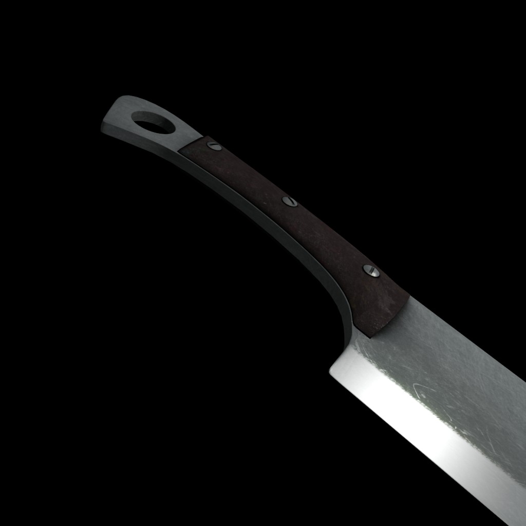 low poly cleaver preview image 3